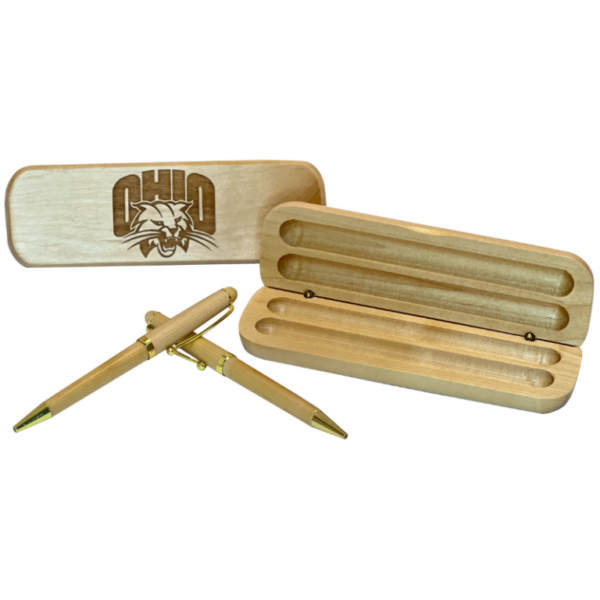 Solid Maple Double pen set