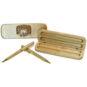Solid Maple Double pen set